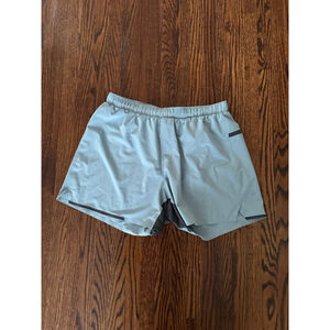 Men's Lululemon Athletic Shorts Size L Light Blue Gray